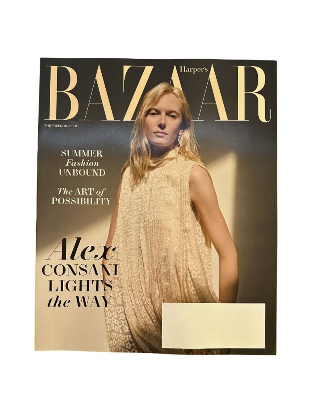 Harper Bazaar Magazine Summer 2026 Alex Cosani The Freedom Issue Summer Fashion